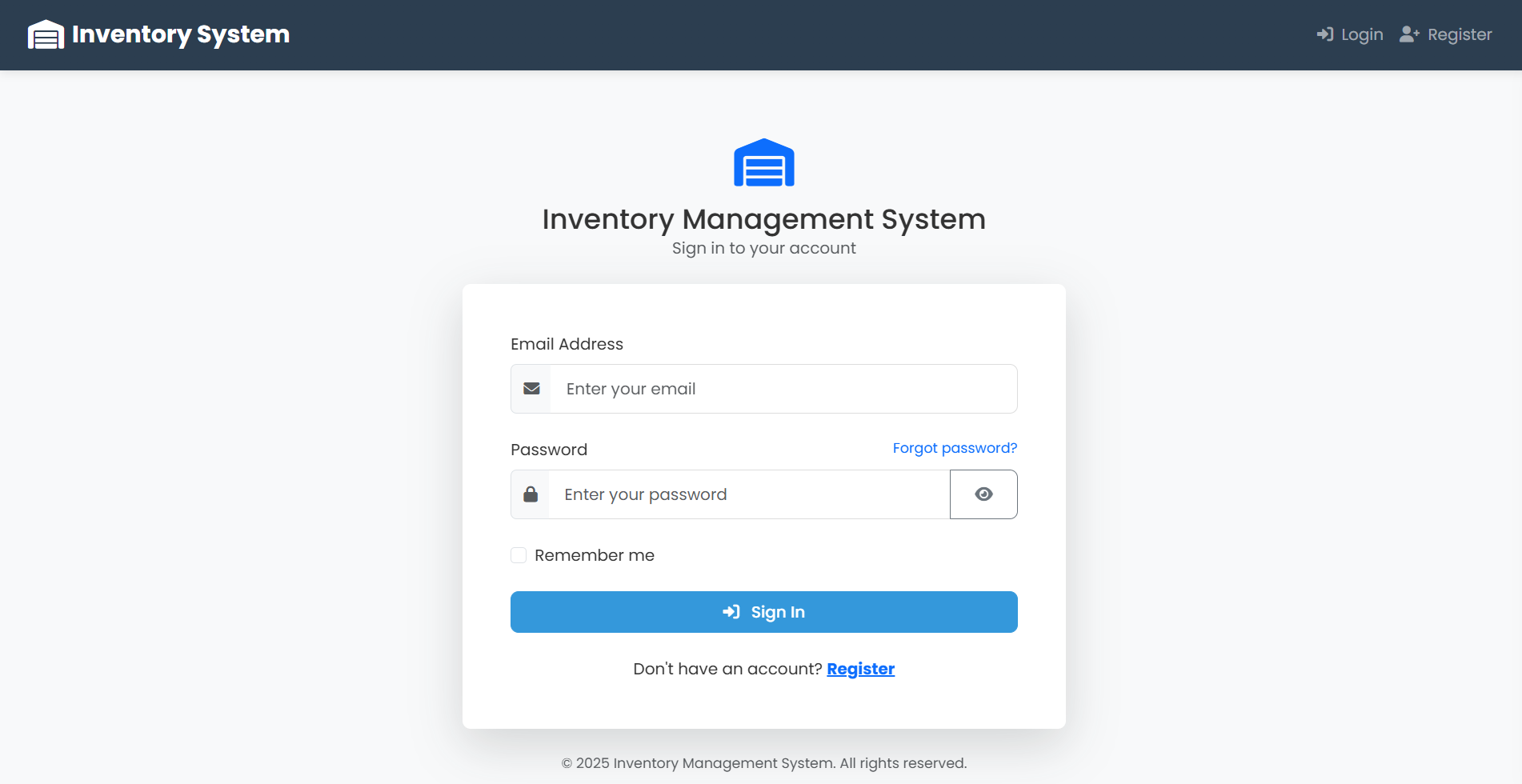 Inventory Management System